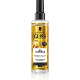   Schwarzkopf Gliss Oil Nutritive відновлюючий бальзам для неслухняного та кучерявого волосся 200 мл