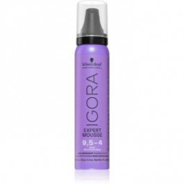   Schwarzkopf IGORA Expert Mousse мус для фарбування для волосся відтінок 9,5-4 Beige  100 мл