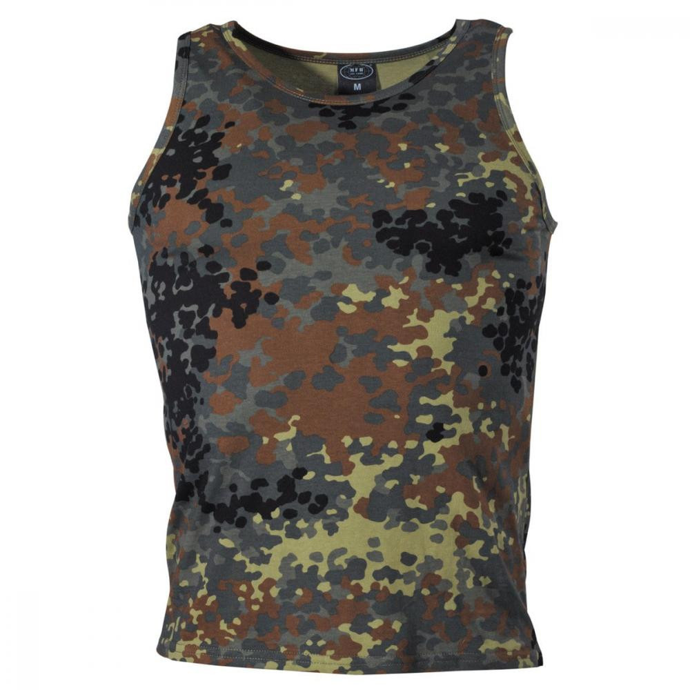 MFH Футболка Tank Top  - Flecktarn L - зображення 1