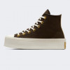 Converse Коричневі жіночі кеди  Chuck Taylor All Star Modern Lift conA07203C 40.5 - зображення 1