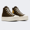 Converse Коричневі жіночі кеди  Chuck Taylor All Star Modern Lift conA07203C 40.5 - зображення 4