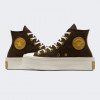 Converse Коричневі жіночі кеди  Chuck Taylor All Star Modern Lift conA07203C 40.5 - зображення 5