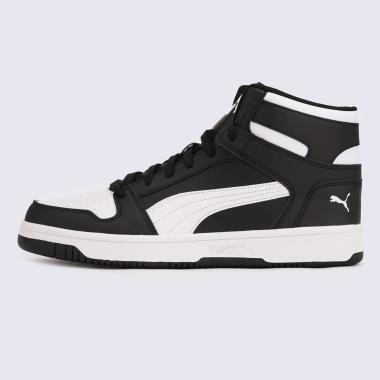 PUMA Чорні чоловічі кеди  Rebound LayUp SL 369573/01 40 - зображення 1