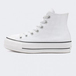 Converse Білі жіночі кеди  CHUCK TAYLOR ALL STAR PLATFORM CANVAS con560846C