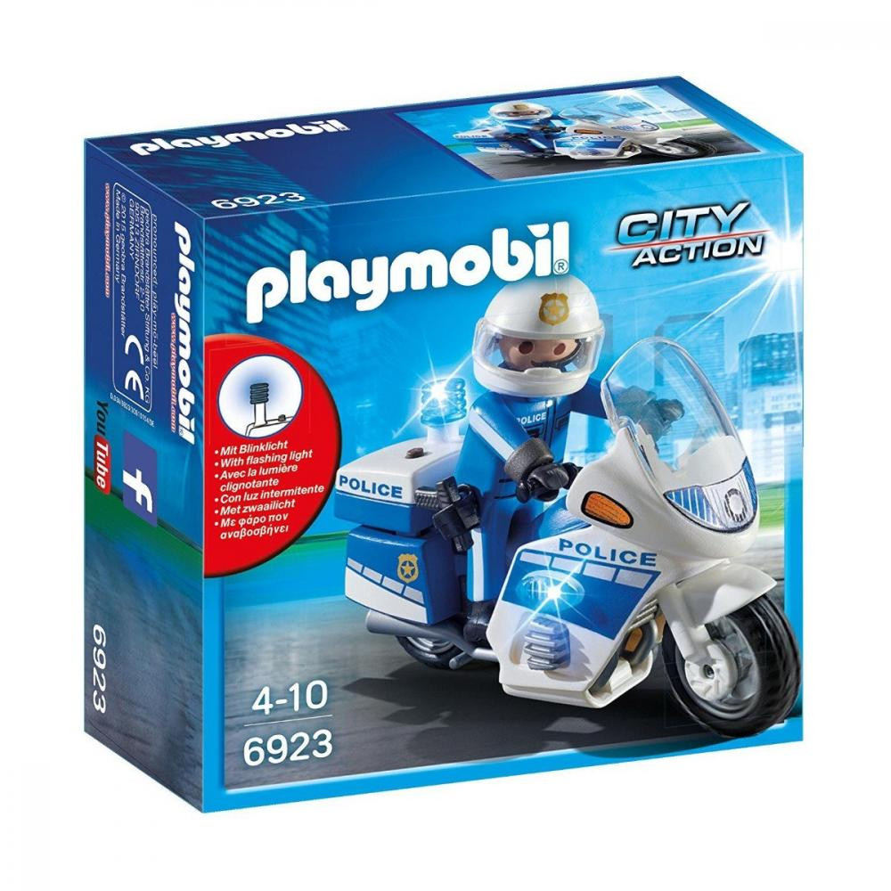 Playmobil Полицейский мотоцикл (6923) - зображення 1