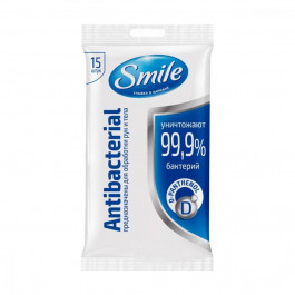 Smile Baby Влажные салфетки Antibacterial 15 шт.