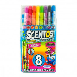 Scentos Набор ароматных восковых карандашей для рисования «Радуга» (41102)