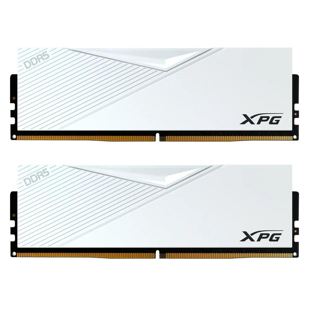 ADATA 32 GB (2x16GB) DDR5 5600 MHz XPG Lancer White (AX5U5600C3616G-DCLAWH) - зображення 1