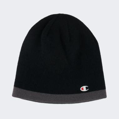 Champion Чорна шапка  reversible beanie cha802407-NBK/EBN - зображення 1