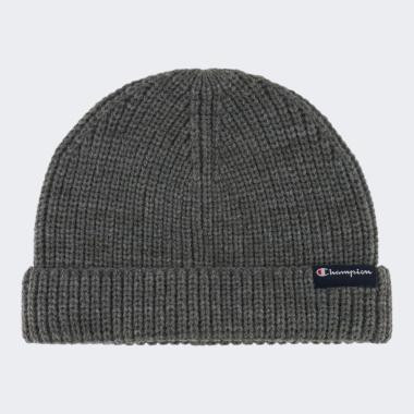 Champion Темно-сіра шапка  beanie cap cha802412-GAHM - зображення 1