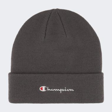 Champion Темно-сіра шапка  beanie cap cha802405-NGAM - зображення 1