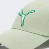 PUMA Зелена жіноча кепка  ESS+ Blossom BB Cap 025362/01 - зображення 3