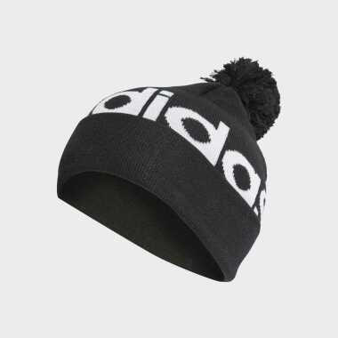 Adidas Чорна шапка  POMPOM BEANIE IB2654 - зображення 1