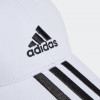 Adidas Біла кепка  BBALL 3S CAP CT II3509 - зображення 3