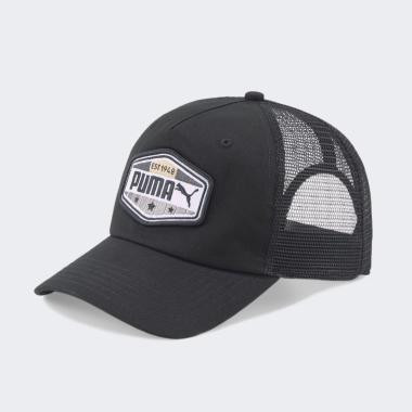 PUMA Чорна чоловіча кепка  PRIME Trucker Cap 024046/01 - зображення 1