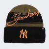 47 Brand Чорна шапка  MLB NEW YORK YANKEES ITALIC 47bB-ITALC17ACE-SW - зображення 1