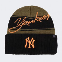 47 Brand Чорна шапка  MLB NEW YORK YANKEES ITALIC 47bB-ITALC17ACE-SW