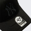 47 Brand Чорна кепка  MLB NEW YORK YANKEES TRI TONE 47bTRTFM17KPP-BK - зображення 4