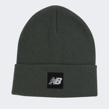 New Balance Хакі шапка  Flying NB Beanie nblLAH13034DON - зображення 1