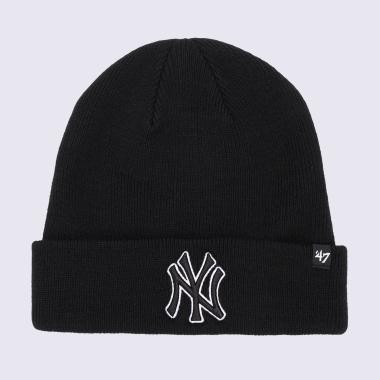 47 Brand Чорна шапка  MLB NEW YORK YANKEES RAISED 47bB-RKN17ACE-BKF - зображення 1