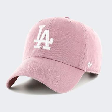 47 Brand Рожева кепка  MLB LOS ANGELES DODGERS 47bNLRGW12GWS-QC - зображення 1