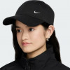 Nike Чорна кепка  U NK CLUB CAP U CB SM SWSH L FZ5698-010 - зображення 6