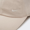 Nike Бежева кепка  U NK CLUB CAP U CB SM SWSH L FZ5698-104 - зображення 4