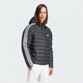 Adidas Чорна чоловіча куртка  PAD HOODED PUFF IL2563