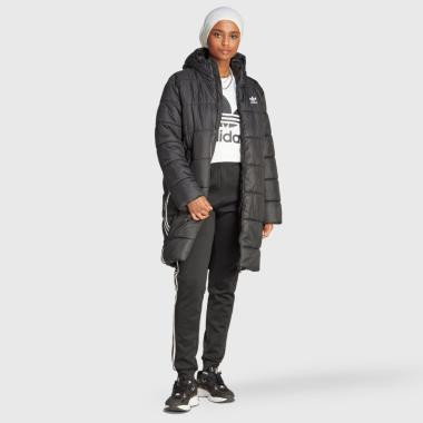 Adidas Чорна жіноча куртка  ADICOLOR LONG II8456 - зображення 1