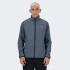 New Balance Сіра чоловіча вітровка  Jacket NB Woven nblMJ41062GT - зображення 1