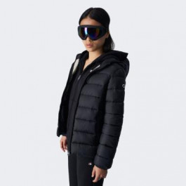 Champion Чорна жіноча куртка  hooded polyfilled jacket cha116867-NBK