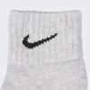 Nike Чорні шкарпетки  Unisex Cushion Quarter Training Sock (3 Pair) SX4926-901 - зображення 2