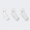 Jordan Білі шкарпетки  Everyday Ankle Socks 3pr DX9655-100 - зображення 3