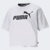 PUMA Футболка  ESS Cropped Logo Tee 58686602 L White (4063697253445) - зображення 4