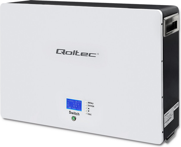 Qoltec LiFePO4 7,2 kWh 48V BMS LCD (53878) - зображення 1