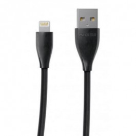   Maxxter USB2.0 AM/Apple Lightning Black 1m (UB-L-USB-01BK)