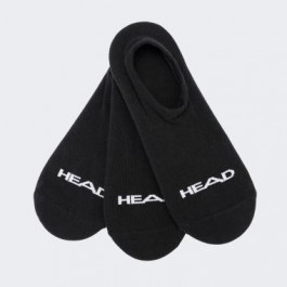   HEAD Чорні шкарпетки  FOOTIE 3P UNISEX hea701219911-001