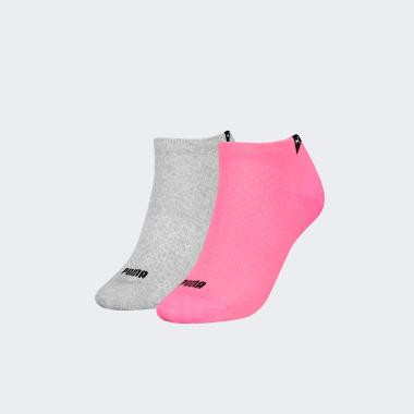 PUMA Рожеві жіночі шкарпетки  WOMEN MESH SNEAKER 2P 938385/03 - зображення 1