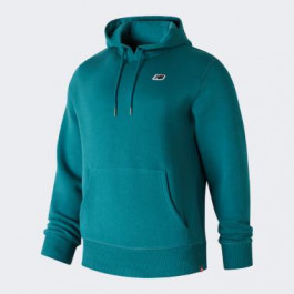 New Balance Зелена чоловіча кофта  Small Logo Hoodie nblMT23602VDA