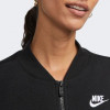 Nike Чорна жіноча кофта  W NSW CLUB FLC OS CRP FZ SWTSH FB7278-010 - зображення 4
