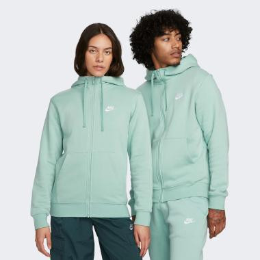 Nike Бірюзова чоловіча кофта  M NSW CLUB HOODIE FZ BB BV2645-309 - зображення 1