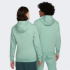 Nike Бірюзова чоловіча кофта  M NSW CLUB HOODIE FZ BB BV2645-309 - зображення 2