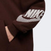 Nike Бордова жіноча кофта  W NSW PHNX FLC FZ HOODIE DNC FD0890-227 - зображення 5