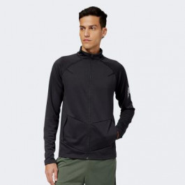 New Balance Темно-сіра чоловіча кофта  Tenacity Grit Knit Track Jacket nblMJ23090PHM