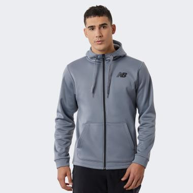 New Balance Сіра чоловіча кофта  Tenacity Perf Fleece FZ nblMJ23020GNM - зображення 1