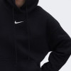 Nike Чорна жіноча кофта  W NSW PHNX FLC OS PO HOODIE DQ5860-010 - зображення 4