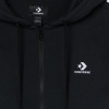 Converse Чорна чоловіча кофта  GO-TO EMBROIDERED STAR CHEVRON ZIP HOODIE con10023871-001 - зображення 8