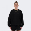 New Balance Чорна жіноча кофта  Crewneck Hyper Density nblWT41556BK - зображення 1