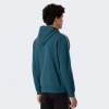 Champion Зелена чоловіча кофта  hooded sweatshirt cha217829-TEL - зображення 2