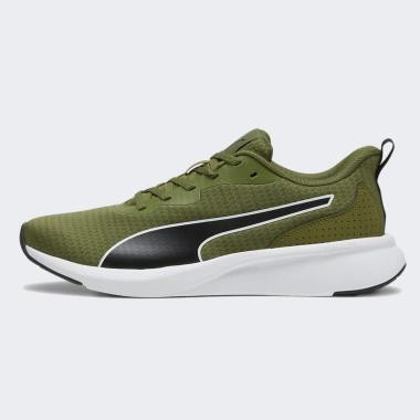 PUMA Чоловічі кросівки для бігу  Flyer Lite 37877411 44.5 (10UK) 29 см Olive Green-White-Black (409968648 - зображення 1